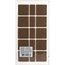 Şahin Yapışkanlı Masa Sandalye Keçesi Zemin Koruyucu Keçe Yuvarlak 1 Paket (40 mm x 40 Mm)