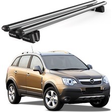 Today Auto Pençe Opel Antara (2007-2015) Uyumlu Gri Ara Atkı Port Bagaj Tavan Barı