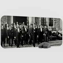 mousepad bastir Atatürk Kaymaz Kauçuk Mousepad V1 - 70X30 Xl Gaming Mouse Pad Fare Altlığı