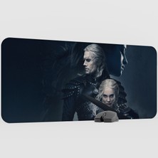 mousepad bastir The Witcher Dizi Film Mousepad V3 - 90X40 Xxl Gaming Mouse Pad Fare Altlığı