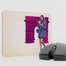 mousepad bastir Emily In Paris Dizi Film Mousepad V3 - 22X18 Gaming Mouse Pad Fare Altlığı