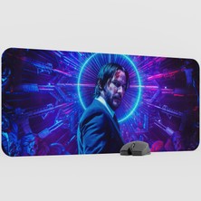 mousepad bastir John Wick Kaymaz Kauçuk Mousepad V3 - 90X40 Xxl Gaming Mouse Pad Fare Altlığı