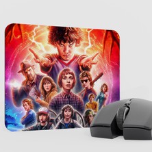 mousepad bastir Stranger Things 2 Dizi Film Mousepad V2 - 22X18 Gaming Mouse Pad Fare Altlığı