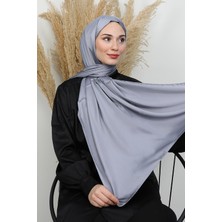 Kristal Ipek Şal Gri
