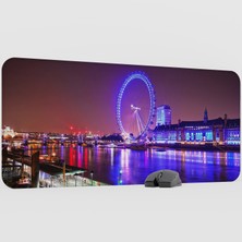 mousepad bastir London 2 Kaymaz Kauçuk Mousepad V2 - 90X40 Xxl Gaming Mouse Pad Fare Altlığı