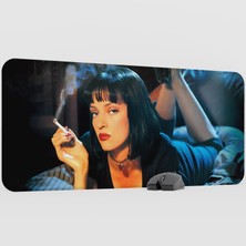 mousepad bastir Pulp Fiction Ucuz Roman Kaymaz Kauçuk Mousepad V1 - 90X40 Xxl Gaming Mouse Pad Fare Altlığı