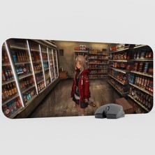 mousepad bastir Girl Kaymaz Kauçuk Mousepad V3 - 70X30 Xl Gaming Mouse Pad Fare Altlığı