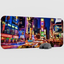mousepad bastir New York 2 Kaymaz Kauçuk Mousepad V2 - 70X30 Xl Gaming Mouse Pad Fare Altlığı