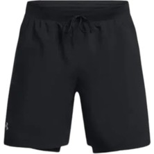 Under Armour Launch 7" 2-In-1 Shorts Erkek Siyah Şort 1382641-001