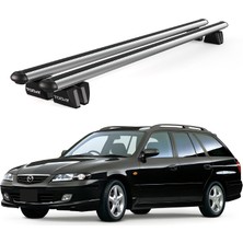 Today Auto Pençe Mazda Capella Sw (1998-2002) Uyumlu Gri Ara Atkı Port Bagaj Tavan Barı