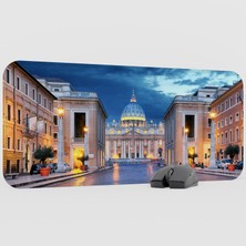 mousepad bastir Vatikan Kaymaz Kauçuk Mousepad V2 - 70X30 Xl Gaming Mouse Pad Fare Altlığı