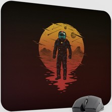 mousepad bastir Astronot Kaymaz Kauçuk Mousepad V4 - 48X40 Xl Gaming Mouse Pad Fare Altlığı