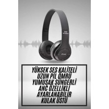 Aydogan's Kulak Üstü Bluetooth Kulaklık Yüksek Ses Kaliteli Ayarlanabilir