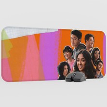 mousepad bastir Never Have I Ever Dizi Film Mousepad V5 - 70X30 Xl Gaming Mouse Pad Fare Altlığı