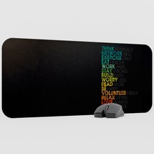 mousepad bastir Dijital 5 Kaymaz Kauçuk Mousepad V2 - 70X30 Xl Gaming Mouse Pad Fare Altlığı