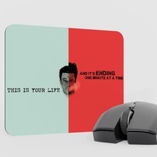 mousepad bastir Fight Club Kaymaz Kauçuk Mousepad V2 - 22X18 Gaming Mouse Pad Fare Altlığı