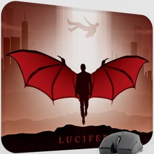 mousepad bastir Lucifer Dizi Film Mousepad V5 - 48X40 Xl Gaming Mouse Pad Fare Altlığı