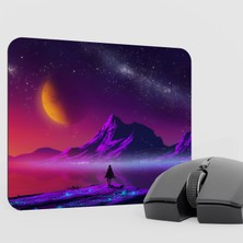 mousepad bastir Dijital 3 Kaymaz Kauçuk Mousepad V1 - 22X18 Gaming Mouse Pad Fare Altlığı