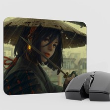 mousepad bastir Girl Kaymaz Kauçuk Mousepad V4 - 22X18 Gaming Mouse Pad Fare Altlığı