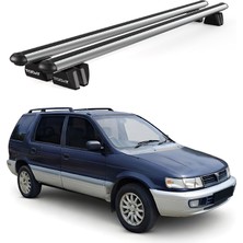 Today Auto Pençe Mitsubishi Chariot (1991-1997) Uyumlu Gri Ara Atkı Port Bagaj Tavan Barı