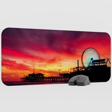 mousepad bastir California Kaymaz Kauçuk Mousepad V1 - 70X30 Xl Gaming Mouse Pad Fare Altlığı