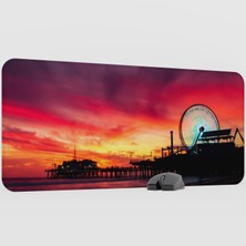 mousepad bastir California Kaymaz Kauçuk Mousepad V1 - 90X40 Xxl Gaming Mouse Pad Fare Altlığı