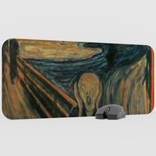 mousepad bastir Sanat Tablo 1 Kaymaz Kauçuk Mousepad V2 - 70X30 Xl Gaming Mouse Pad Fare Altlığı