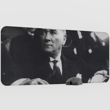 mousepad bastir Atatürk Kaymaz Kauçuk Mousepad V2 - 90X40 Xxl Gaming Mouse Pad Fare Altlığı