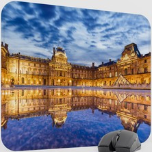 mousepad bastir Louvre Museum Kaymaz Kauçuk Mousepad V4 - 48X40 Xl Gaming Mouse Pad Fare Altlığı