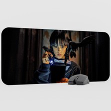 mousepad bastir Wednesday Dizi Film Mousepad V3 - 70X30 Xl Gaming Mouse Pad Fare Altlığı