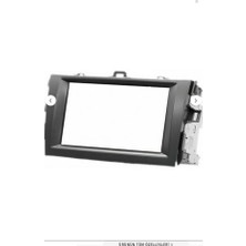 Aymustek Cadence Oto Teyp Çerçeve Toyota Corolla 2007-2013 Teyp Çerçevesi