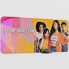 mousepad bastir Never Have I Ever Dizi Film Mousepad V1 - 90X40 Xxl Gaming Mouse Pad Fare Altlığı