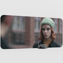 mousepad bastir The Queen's Gambit Dizi Film Mousepad V4 - 90X40 Xxl Gaming Mouse Pad Fare Altlığı