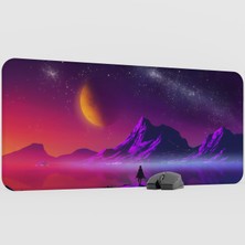 mousepad bastir Dijital 3 Kaymaz Kauçuk Mousepad V1 - 90X40 Xxl Gaming Mouse Pad Fare Altlığı