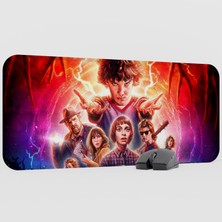 mousepad bastir Stranger Things 2 Dizi Film Mousepad V2 - 70X30 Xl Gaming Mouse Pad Fare Altlığı