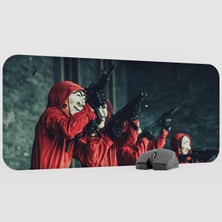 mousepad bastir La Casa De Papel Kore Dizi Film Mousepad V3 - 70X30 Xl Gaming Mouse Pad Fare Altlığı