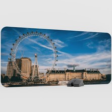 mousepad bastir London 2 Kaymaz Kauçuk Mousepad V5 - 90X40 Xxl Gaming Mouse Pad Fare Altlığı