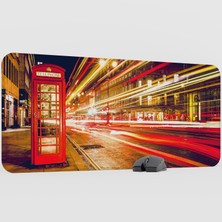 mousepad bastir London 2 Kaymaz Kauçuk Mousepad V3 - 90X40 Xxl Gaming Mouse Pad Fare Altlığı