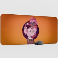 mousepad bastir Girl Kaymaz Kauçuk Mousepad V5 - 90X40 Xxl Gaming Mouse Pad Fare Altlığı