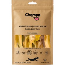 Chompo Kurutulmuş Dana Kulak Köpek Ödül Maması 100 gr