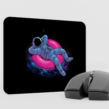 mousepad bastir Astronot Kaymaz Kauçuk Mousepad V2 - 22X18 Gaming Mouse Pad Fare Altlığı