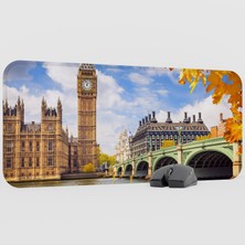 mousepad bastir London 2 Kaymaz Kauçuk Mousepad V1 - 70X30 Xl Gaming Mouse Pad Fare Altlığı