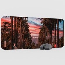 mousepad bastir California Kaymaz Kauçuk Mousepad V4 - 70X30 Xl Gaming Mouse Pad Fare Altlığı