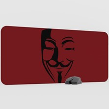 mousepad bastir V For Vendetta Kaymaz Kauçuk Mousepad V2 - 90X40 Xxl Gaming Mouse Pad Fare Altlığı