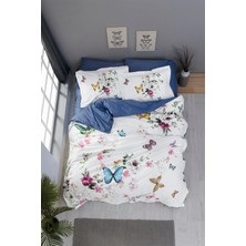 First Choice Silvia %100 Pamuk Saten 200 Tc (80 Tel) Çift Kişilik Nevresim Takımı
