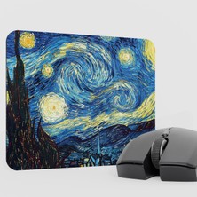 mousepad bastir Van Gogh Kaymaz Kauçuk Mousepad V2 - 22X18 Gaming Mouse Pad Fare Altlığı
