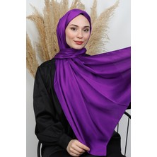 Kristal Ipek Şal Mor
