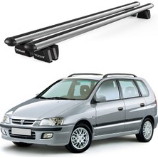 Today Auto Pençe Mitsubishi Space Star (1998-2001) Uyumlu Gri Ara Atkı Port Bagaj Tavan Barı