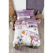 First Choice Eyna %100 Pamuk 150 Tc (56 Tel) Ranforce Tek Kişilik Nevresim Takımı