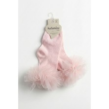 Katamino Kız Çocuk Tüllü Soket Çorap Pembe